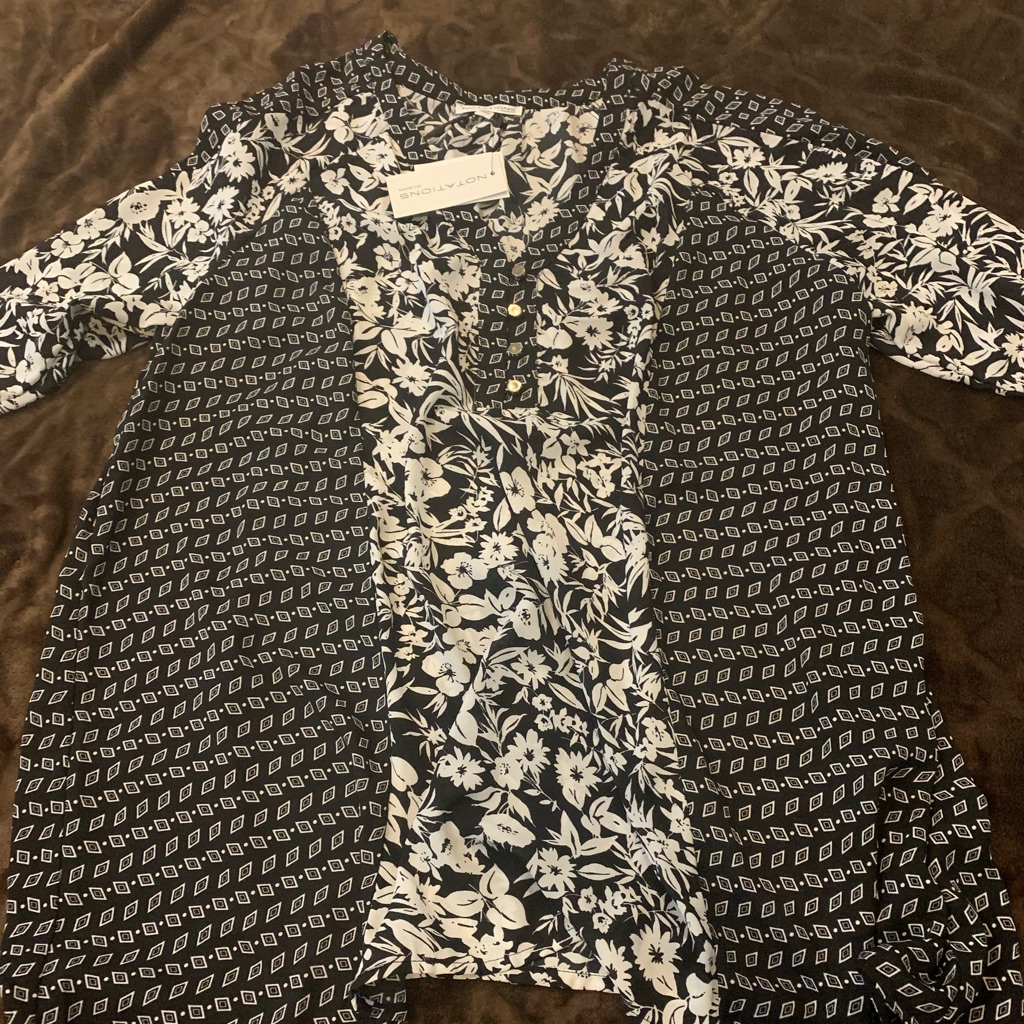 Nwt: Different Patterns Blouse